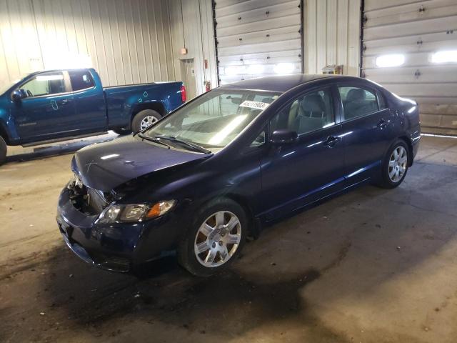 HONDA CIVIC LX 2011 with VIN 19XFA1F56BE011675 - Photo from auction