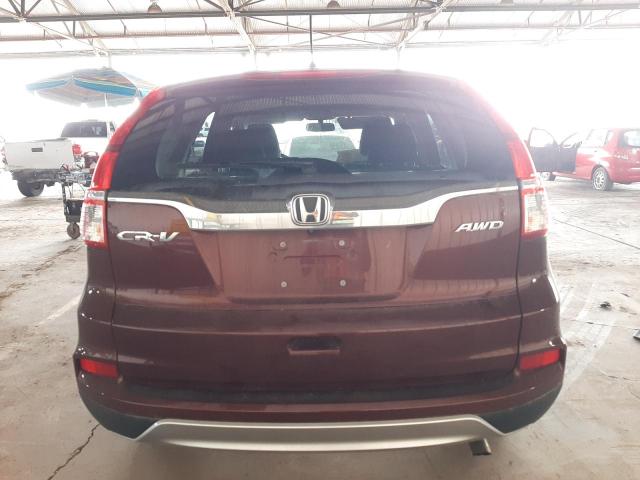 Photo 6 from auction – 2016 HONDA CR-V EX with VIN 5J6RM4H53GL099662