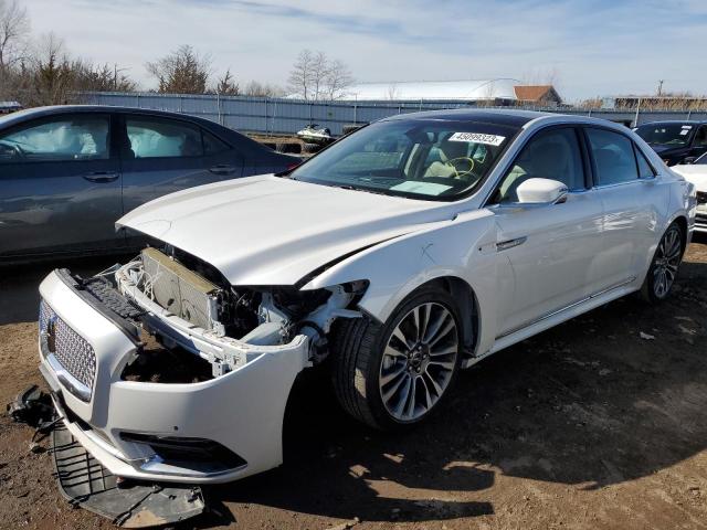 LINCOLN CONTINENTA 2018 with VIN 1LN6L9SK2J5606517 - Photo from auction