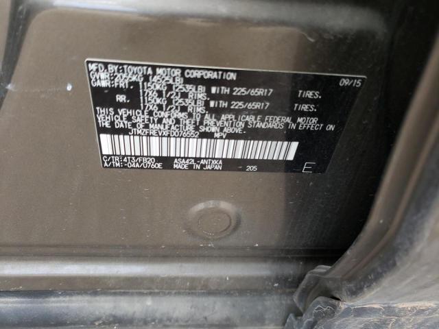 Photo 13 from auction – 2015 TOYOTA RAV4 LE with VIN JTMZFREVXFD076552