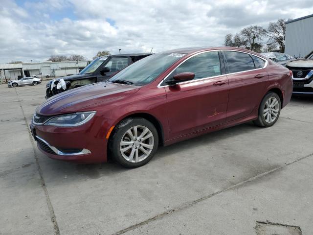 CHRYSLER 200 LIMITE 2015 with VIN 1C3CCCAB0FN741061 - Photo from auction