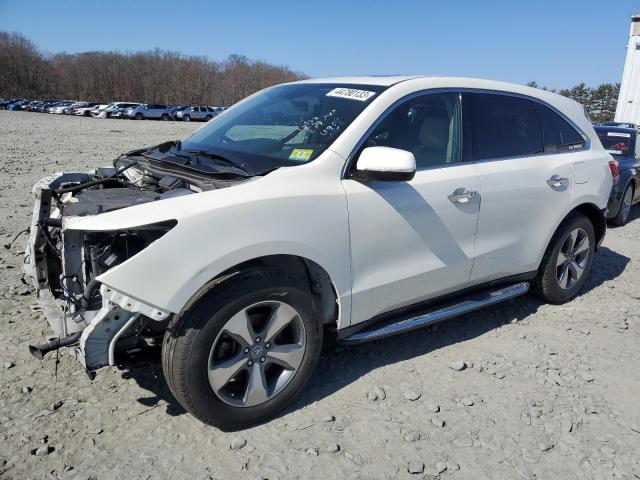 ACURA MDX 2016 with VIN 5FRYD4H23GB044931 - Photo from auction