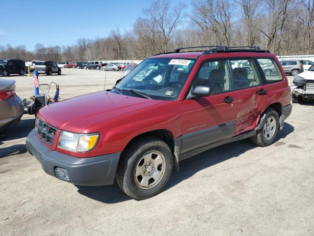SUBARU FORESTER L 2000 with VIN JF1SF6354YH731373 - Photo from auction