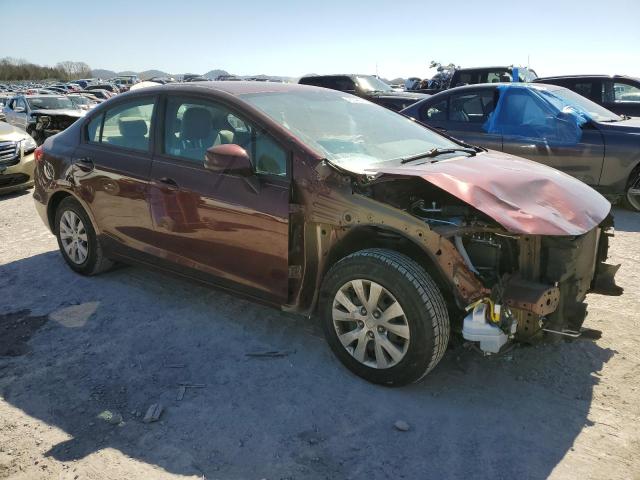 Photo 4 from auction – 2012 HONDA CIVIC LX with VIN 19XFB2F59CE065976