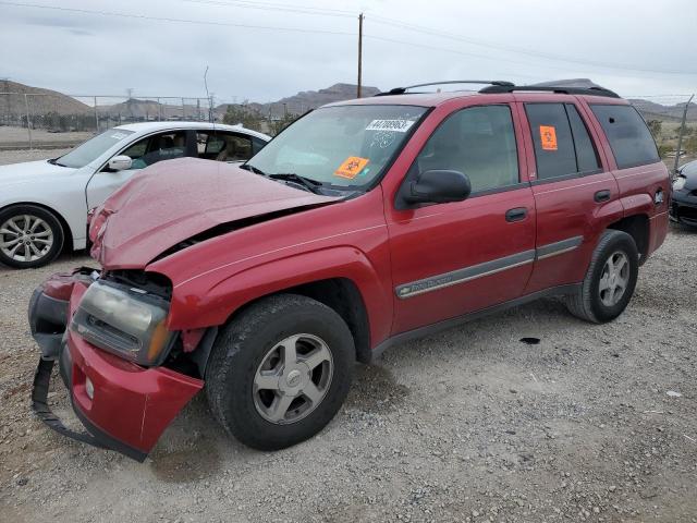 Photo 1 from auction – 2002 CHEVROLET TRAILBLAZE with VIN 1GNDS13S822516832