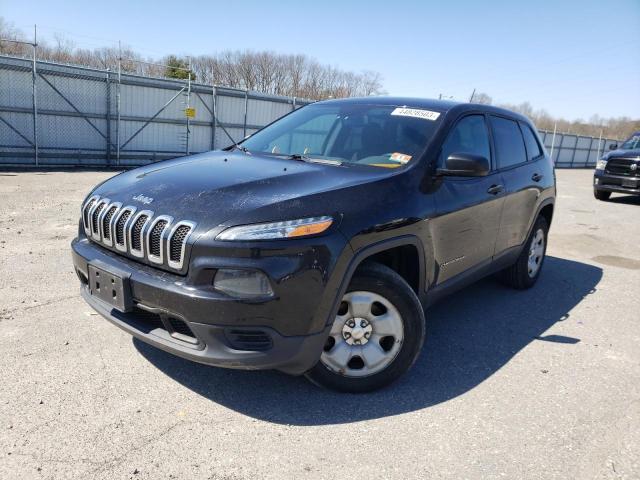 JEEP CHEROKEE S 2014 with VIN 1C4PJMAB1EW177681 - Photo from auction
