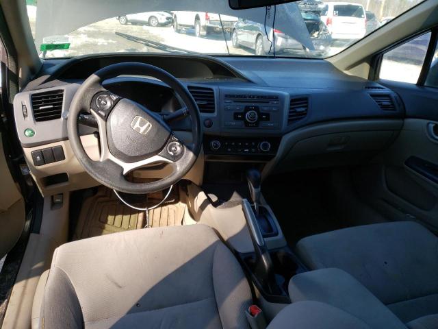 Photo 8 from auction – 2012 HONDA CIVIC LX with VIN 2HGFB2F54CH508945