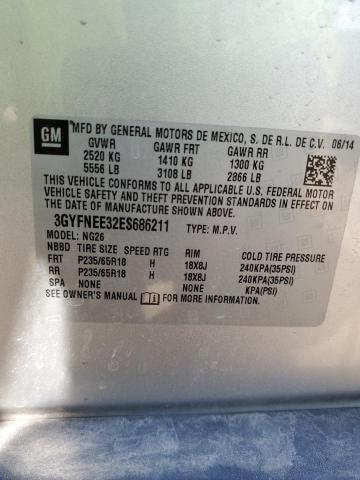 Photo 14 from auction – 2014 CADILLAC SRX LUXURY with VIN 3GYFNEE32ES686211