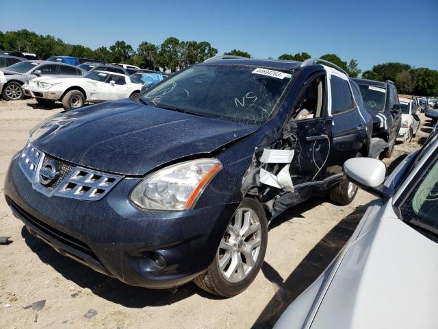NISSAN ROGUE S 2013 with VIN JN8AS5MT6DW522705 - Photo from auction