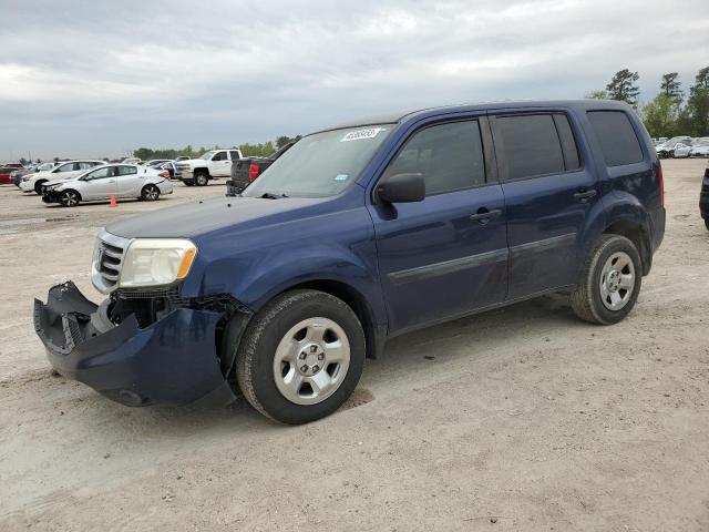 Photo 1 from auction – 2013 HONDA PILOT LX with VIN 5FNYF3H25DB003332