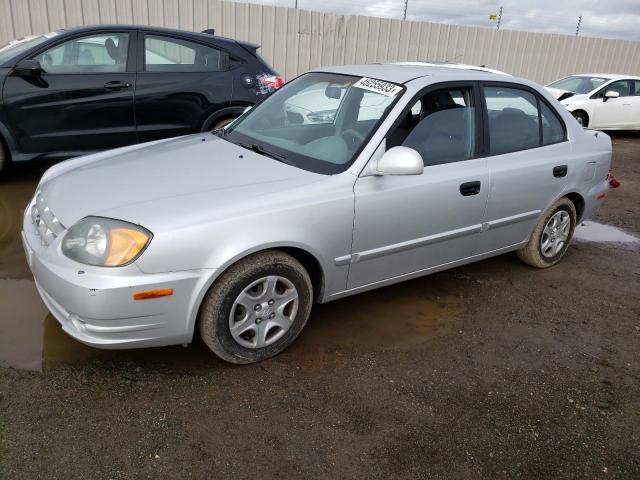 Photo 1 from auction – 2004 HYUNDAI ACCENT GL with VIN KMHCG45C44U504726