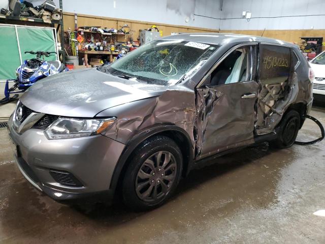 NISSAN ROGUE S 2015 with VIN KNMAT2MV1FP536727 - Photo from auction