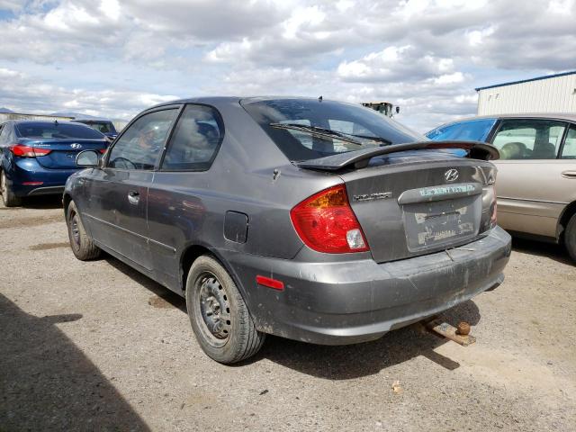 Photo 2 from auction – 2003 HYUNDAI ACCENT GL with VIN KMHCG35C53U274963