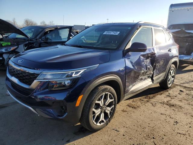 KIA SELTOS EX 2021 with VIN KNDERCAA7M7127085 - Photo from auction
