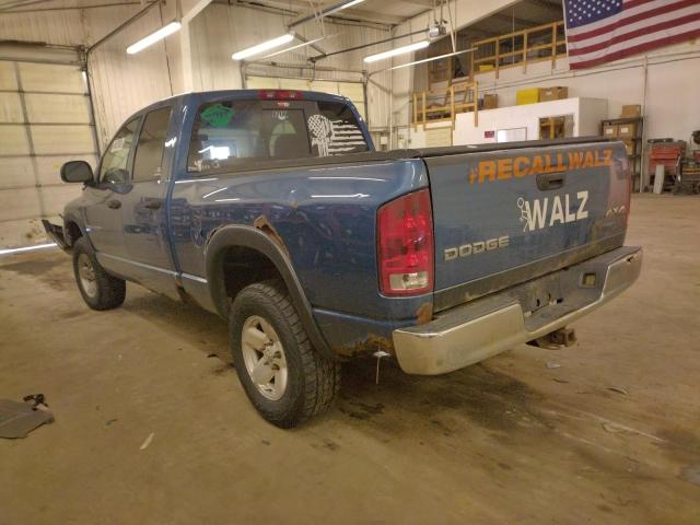 Photo 2 from auction – 2003 DODGE RAM 1500 S with VIN 1D7HU18D13S373552