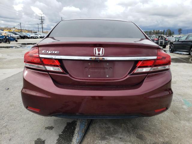 Photo 6 from auction – 2013 HONDA CIVIC LX with VIN 19XFB2F53DE230227