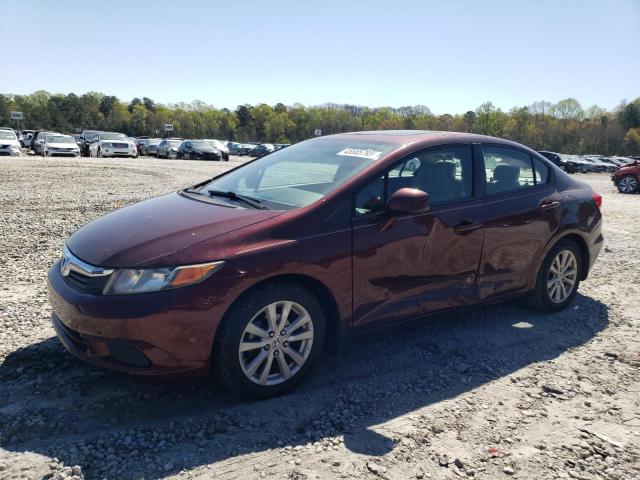 HONDA CIVIC EX 2012 with VIN 19XFB2F86CE098024 - Photo from auction