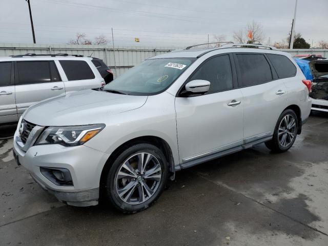 NISSAN PATHFINDER 2017 with VIN 5N1DR2MM8HC628247 - Photo from auction