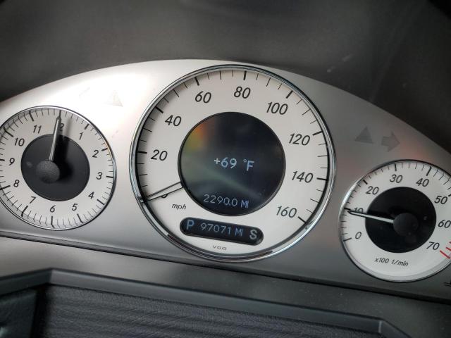 Photo 9 from auction – 2009 MERCEDES-BENZ E 350 with VIN WDBUF56X89B414645