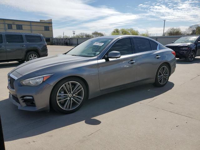 INFINITI Q50 PREMIU 2016 with VIN JN1EV7AP1GM304195 - Photo from auction