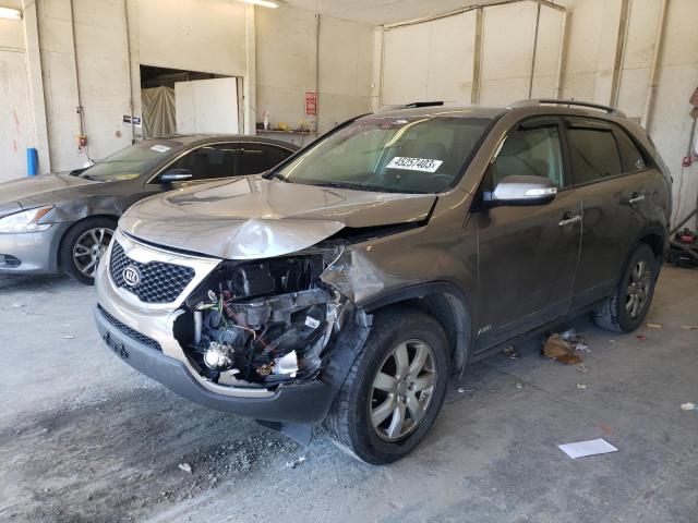 KIA SORENTO LX 2013 with VIN 5XYKTDA20DG393280 - Photo from auction