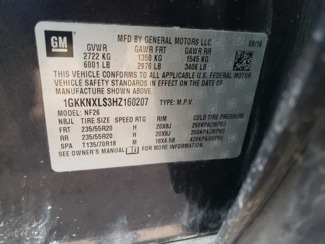 Photo 14 from auction – 2017 GMC ACADIA DEN with VIN 1GKKNXLS3HZ160207