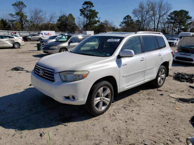 TOYOTA HIGHLANDER 2008 with VIN JTEES43A482092835 - Photo from auction
