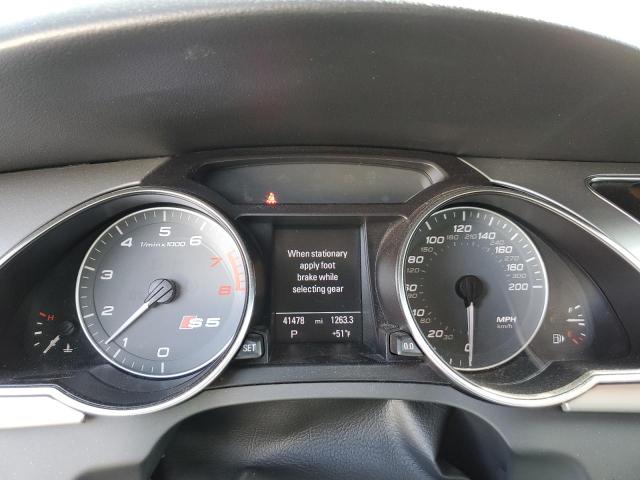 Photo 9 from auction – 2012 AUDI S5 PRESTIG with VIN WAUVVAFR6CA012751