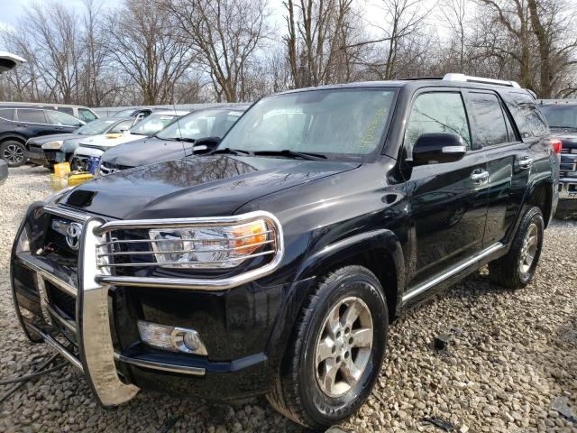 TOYOTA 4RUNNER SR 2010 with VIN JTEBU5JR7A5031348 - Photo from auction