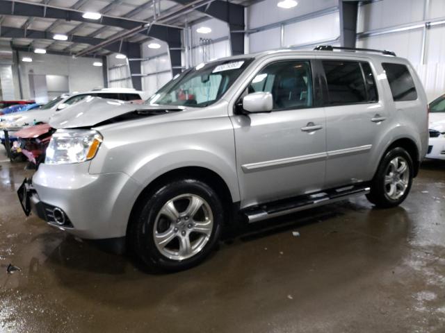 HONDA PILOT EXL 2013 with VIN 5FNYF4H56DB085538 - Photo from auction