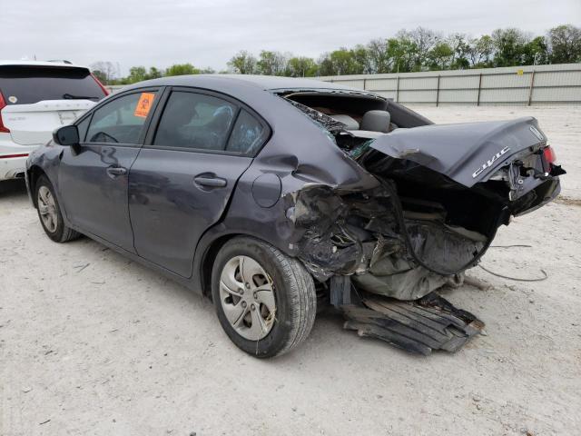 Photo 2 from auction – 2014 HONDA CIVIC LX with VIN 19XFB2F57EE072167