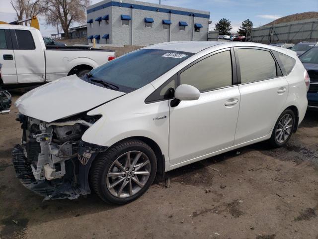 TOYOTA PRIUS V 2015 with VIN JTDZN3EUXFJ027621 - Photo from auction