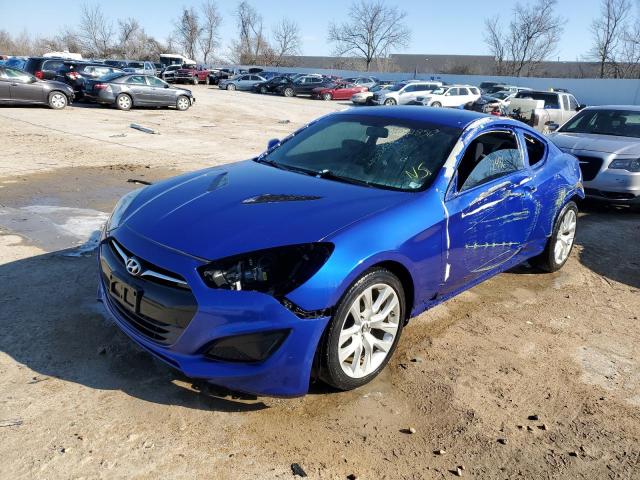 HYUNDAI GENESIS CO 2013 with VIN KMHHT6KD5DU098742 - Photo from auction