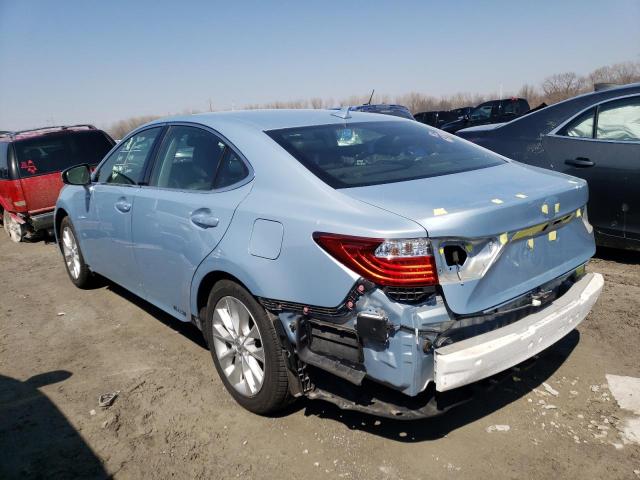 Photo 2 from auction – 2013 LEXUS ES 300H with VIN JTHBW1GG5D2008409