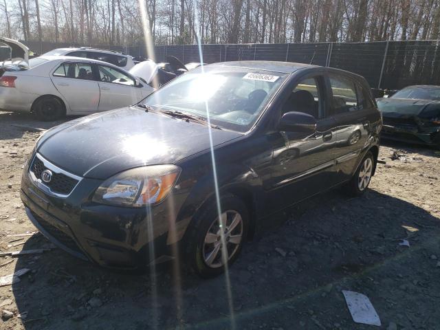 KIA RIO BASE 2011 with VIN KNADH5A3XB6797502 - Photo from auction