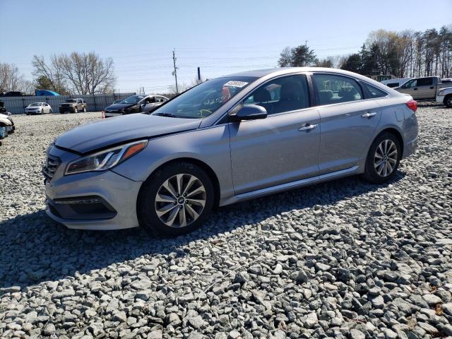 HYUNDAI SONATA SPO 2016 with VIN 5NPE34AF5GH392557 - Photo from auction