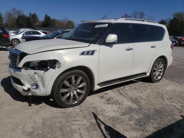 INFINITI QX56 2012 with VIN JN8AZ2NEXC9020092 - Photo from auction