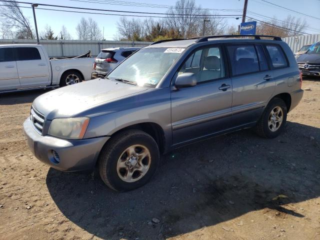 TOYOTA HIGHLANDER 2001 with VIN JTEGF21A810015164 - Photo from auction