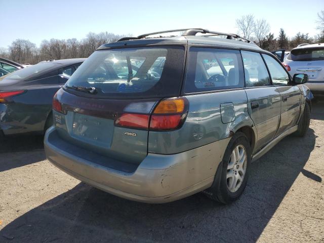 Photo 3 from auction – 2000 SUBARU LEGACY OUT with VIN 4S3BH6653Y7616172