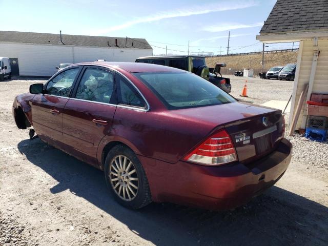 Photo 2 from auction – 2005 MERCURY MONTEGO PR with VIN 1MEFM43105G626378