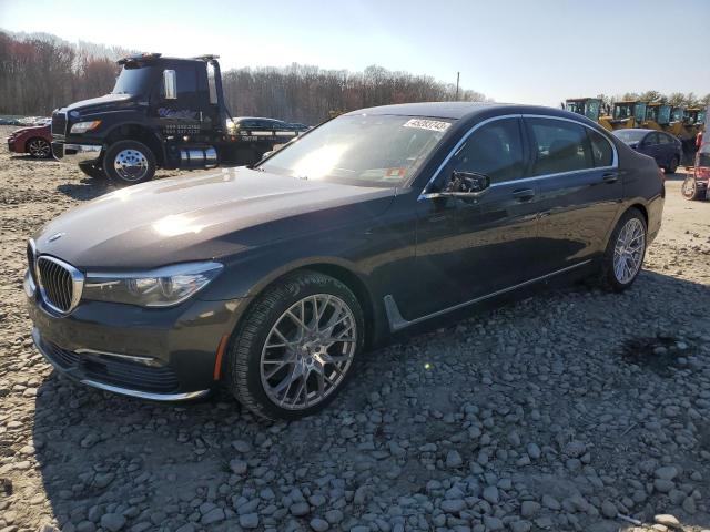 BMW 740 XI 2017 with VIN WBA7E4C59HGU99914 - Photo from auction