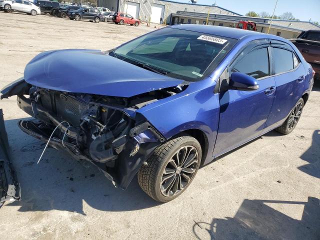 TOYOTA COROLLA L 2015 with VIN 2T1BURHE9FC424664 - Photo from auction