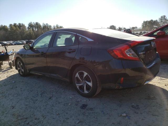 Photo 2 from auction – 2020 HONDA CIVIC LX with VIN 2HGFC2F63LH502284