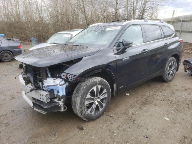 TOYOTA HIGHLANDER 2021 with VIN 5TDHBRCHXMS535973 - Photo from auction