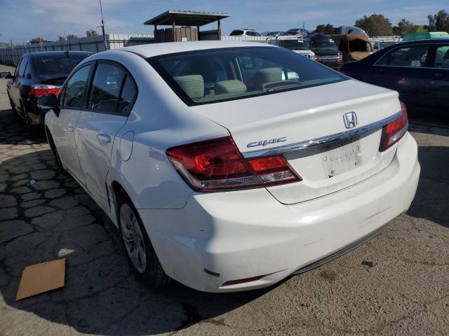 Photo 2 from auction – 2013 HONDA CIVIC LX with VIN 19XFB2F59DE274944