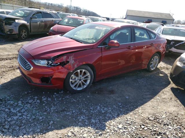 FORD FUSION SE 2020 with VIN 3FA6P0HD5LR222038 - Photo from auction