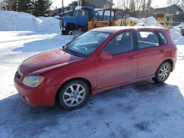 KIA SPECTRA5 2005 with VIN KNAFE161355117080 - Photo from auction