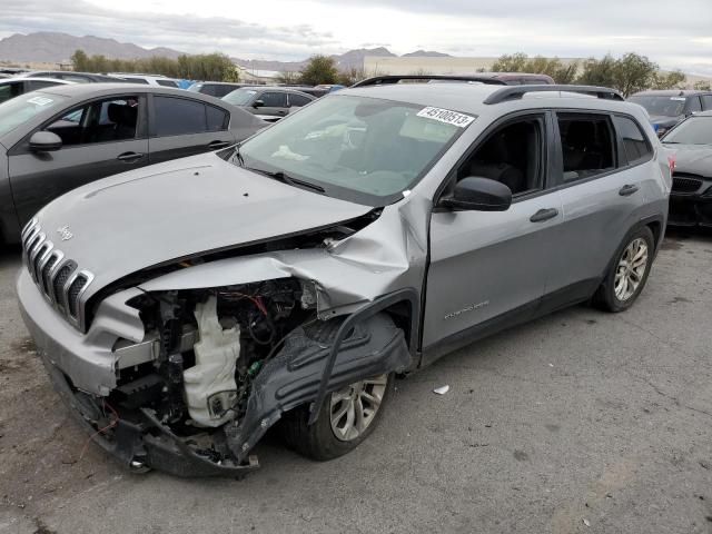 Photo 1 from auction – 2016 JEEP CHEROKEE S with VIN 1C4PJLAB5GW189524