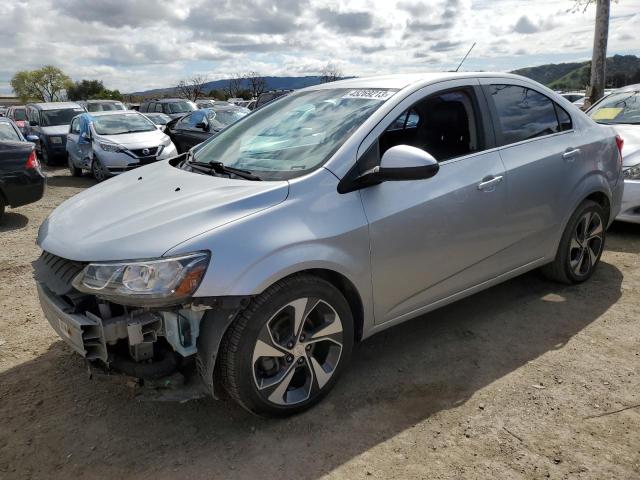 CHEVROLET SONIC PREM 2017 with VIN 1G1JF5SB1H4135466 - Photo from auction