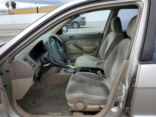 Photo 7 from auction – 2001 HONDA CIVIC EX with VIN 2HGES26751H552348